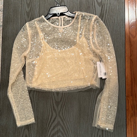 Jason WU Sparkly Top- New - Picture 1 of 7